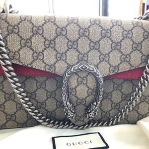 GUCCI Dionysus small GG shoulder bag